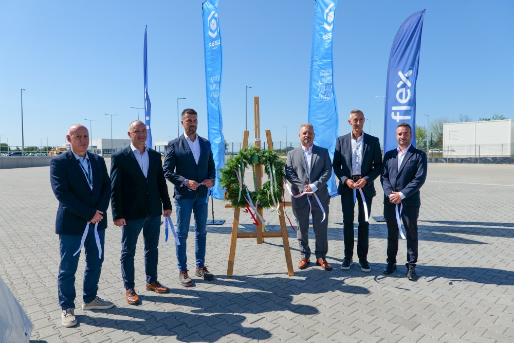 Újabb mérföldkőhöz érkezett a Flex zalaegerszegi fejlesztése